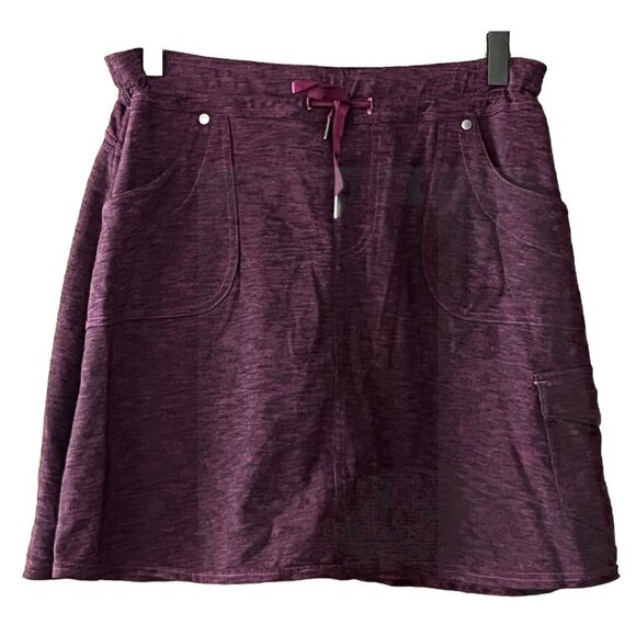 Kuhl Dresses & Skirts - Kuhl Mova Women's Small Heathered Plum Pink Lined Cargo Skort Waist 28"